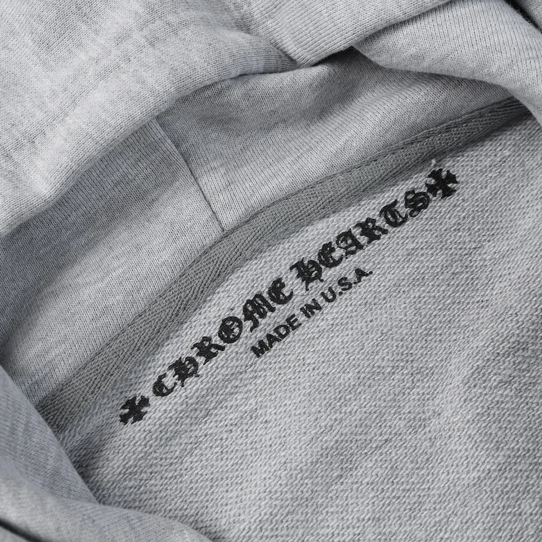 P240 -Chrome Hearts/Chrome Hearts 23ss graffiti spoof printed hooded sweatshirt -High weight, high density and high quality. The wool is soft, delicate and skin-friendly. It feels soft and silky. It has excellent warmth and skin-friendly properties.